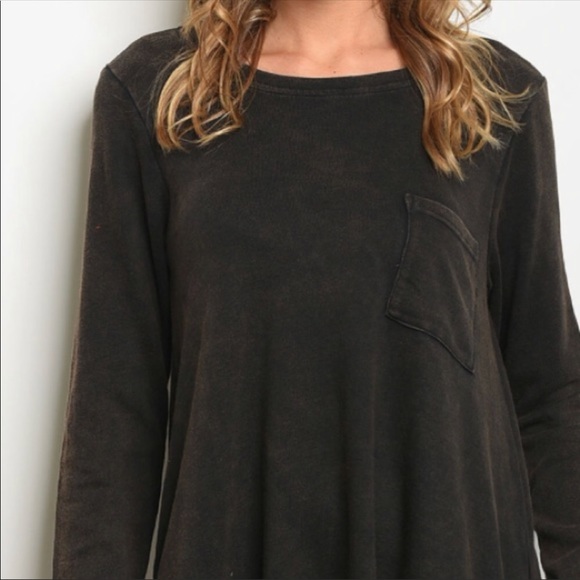 ๐โ๏ธLAST TWOโ๏ธBLACK LACE UP TUNIC/DRESS - Picture 2 of 5